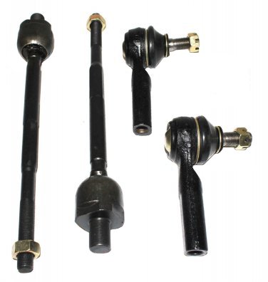New Kit Steering Parts 2 Outer 2 Inner Tie Rod Ends Both Sides EV169 ES2814