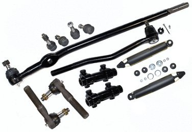 FORD 4wd Ranger Steering Kit Center Link Rack Ends Ball Joints Shock Absorber
