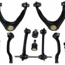 INNER OUTER TIE RODS LOWER BALL ENDS 4 UPPER REAR FRONT CONTROL ARMS SWAY BAR