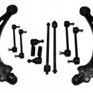 CONTROL ARM W BUSHING BALL JOINTS TIE ROD ENDS SWAY BAR