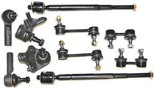 2000 Chevrolet Prizm Suspension Kit Lower Ball Joints Inner Outer Tie Rods Ends
