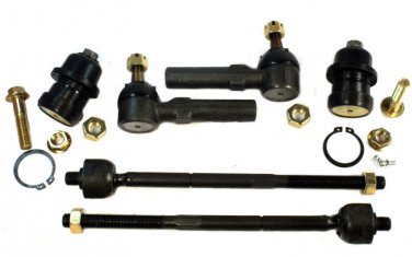 NEW KIT STEERING SUSPENSION PARTS BALL JOINTS RACK ENDS