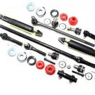 RWD Ford F350 Center Drag Link Inner Outer Tie Rods Ball Joints Shocks Absorber