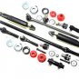 RWD Ford F350 Center Drag Link Inner Outer Tie Rods Ball Joints Shocks Absorber