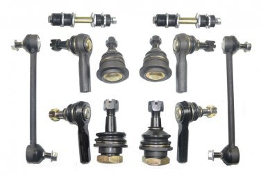 2000-2004 Xterra New Repair Ball Joints Rack Ends Sway Bar Links Rear And Front