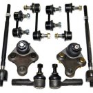 10 Suspension Parts Lower Arms Ends 1993 Celica GT Outer Tie Rods Sway Bar Links