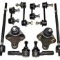 10 Suspension Parts Lower Arms Ends 1993 Celica GT Outer Tie Rods Sway Bar Links
