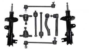 Kia Sportage Tucson Tie Rod Ends Ball Joints Front Shocks Sway Bar Links Rh Lh