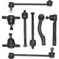 Kia Sportage Tucson Tie Rod Ends Ball Joints Front Shocks Sway Bar Links Rh Lh