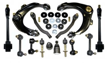 2002 Honda Accord Suspension & Steering Kit Front Rear Stabilizer Bar Links 3.0L