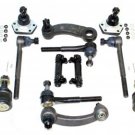 SUSPENSION KIT UPPER LOWER BALL JOINTS INNER OUTER TIE RODS ENDS PITMAN ARM NEW