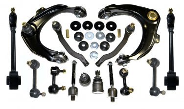 2002 Honda Accord Suspension & Steering Inner Outer Tie Rod Ends Control Arms