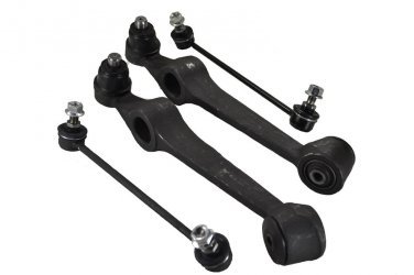 2001- 02 Kia Rio Front Stabilizer Bar Links Lower Control Arms With Ball Joints