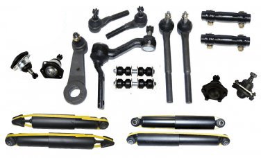 2005 Chevrolet Blazer Front Suspension Steering Kit Center Link Shock Absorbers