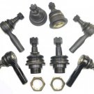 Brand New Steering Kit Rack End 2 Inner 2 Outer 4 Ball Joint 2 Lower 2 Upper