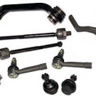 SET 4X4 4X2 UPPER CONTROL ARMS LOWER BALL ENDS INNER OUTER TIE RODS RIGHT LEFT