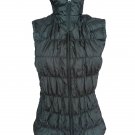 Ladies Gilet Womens Sleeveless Jacket Coat Bodywarmer Quilted Padded Black Size UK 10-12/EU S-M