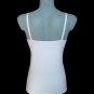 Ladies Camisole Top Womens Cami Vest Underwired Lace Cups White Size UK 10-12/EU S-M