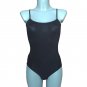 Ladies Body Womens Bodysuit Top Leotard Sleeveless Briefs Back Black Size UK 16-18/EU XL-XXL