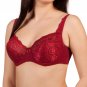 Loretta Lingerie Full Coverage Underwired Granat Bra 36F