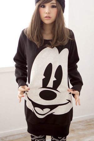 Oversized Mickey Sweater