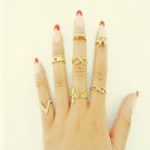 Fashion Korean Metal Rings (Set of 7)