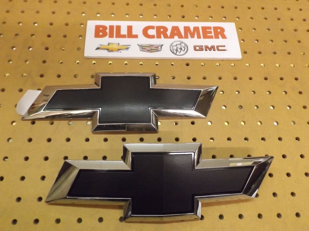 2014 Chevy Cruze Black Bowtie Emblem