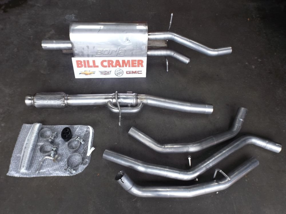 19303333 Borla 5.3L Dual Split Rear CatBack Exhaust System