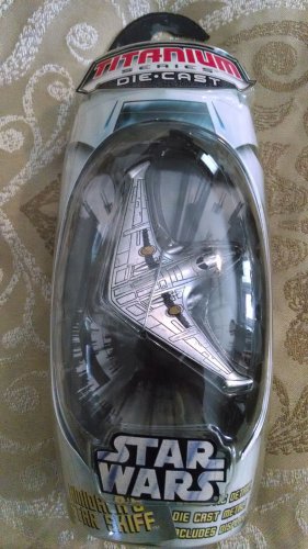 Titanium Series Amidala's Star Skiff Star Wars Die Cast Metal 2006 NIB - SEALED