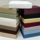 5 SIZES-1000 Thread Count Solid Egyptian Cotton SHEET SET  CHOOSE SIZE AND COLOR