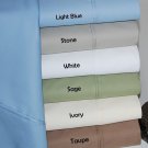 600 Thread Count Egyptian Cotton Sheet Set  CHOOSE YOUR SIZE AND COLOR