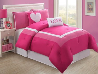 Love Comforter Set - TWIN    Size