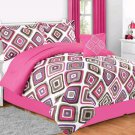 Pink Diamonds Comforter Set - TWIN or FULL  Size