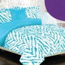 Blue  Zig Comforter Set - Full  or Twin Size