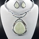 B Choker and Earring Set 16" L   and Earrings