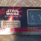 STAR WARS Episode1 Clash Of The Lightsabers Card Game MB 1999 SEALED Brand New