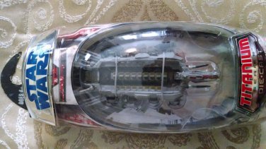 STAR WARS Titanium AT-OT ALL TERRAIN OPEN TRANSPORT 2008 SEALED NEW