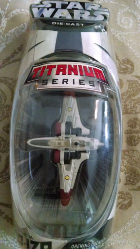STAR WARS TITANIUM SERIES ARC-170 HASBRO  2005 SERIES  SEALED