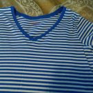 Blue and White Stripe by All Amrican Comfort    SZ   L