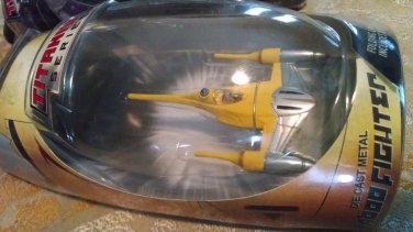 TITANIUM DIE CAST STAR WARS Episode 1 I NABOO FIGHTER NEW Unopened