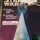 Star Wars Star Destroyer with Engine Light Keychain   1997 Tiger Electronics NEW