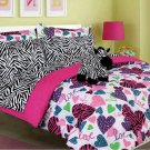 Zebra Twin Bedding Set CUTE!     Sheet Set Included.