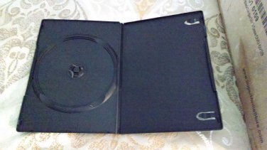 10 SLIM Black Single DVD or CD Cases 7MM  BRAND NEW  Ships Fast