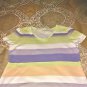 Wide  Striped   Shirt  by Crpft&Barrpw   SZ M