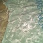 Green and White  Designed Shirt  by All Amrican Comfort    SZ 1X