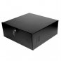 DVR Lock-Box, 21 x 21 x 8 inch, Fan, Heavy Duty 16 Gauge