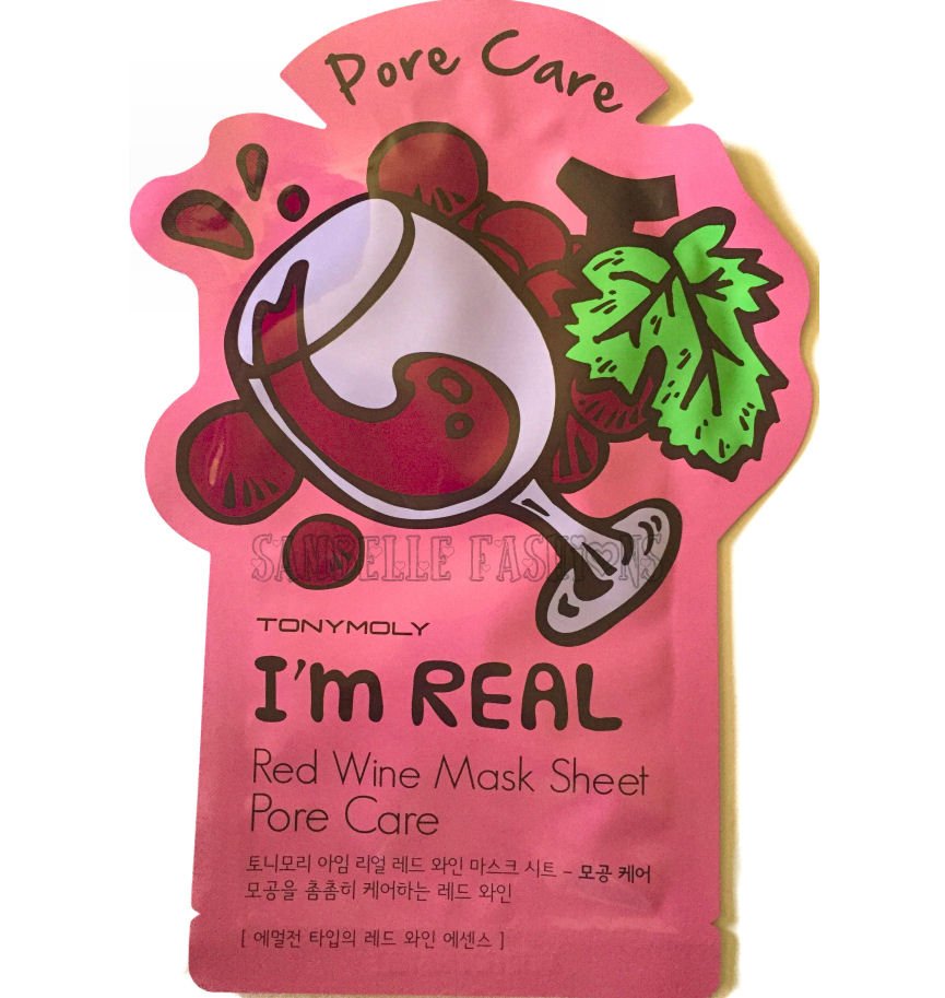 Маска tony moly red wine