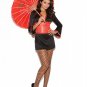 Oriental Goddess Costume 2pc Dress Bell Sleeve Halloween Cosplay Outfit Women 9091