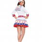 Harbor Hottie Sailor Costume 2 Pc &acirc;�� Sexy Nautical Halloween Outfit Dress & Hat 99002
