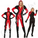 Vigil Ante Costume 3 Pc – Stealth Superhero Bodysuit w/ Hood Mask & Utility Belt 99063